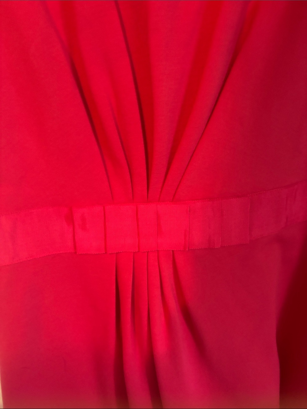 Ted Baker Hot Pink Mille Bow Waist Sleeveless Sheath Dress US Size See Picture - Picture 4 of 5